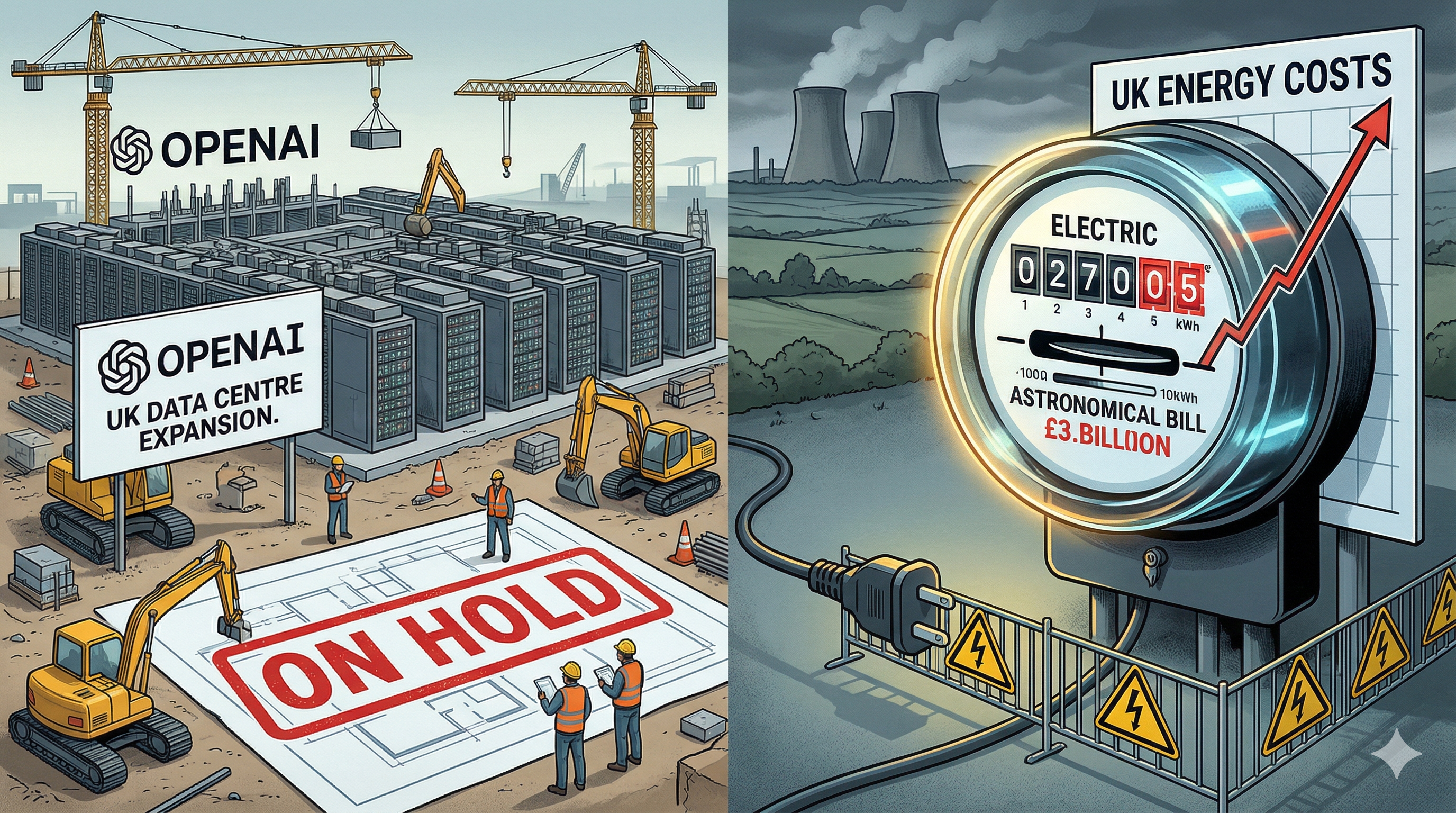 OpenAI Puts UK Data Centre Expansion on Hold Due to Energy Costs