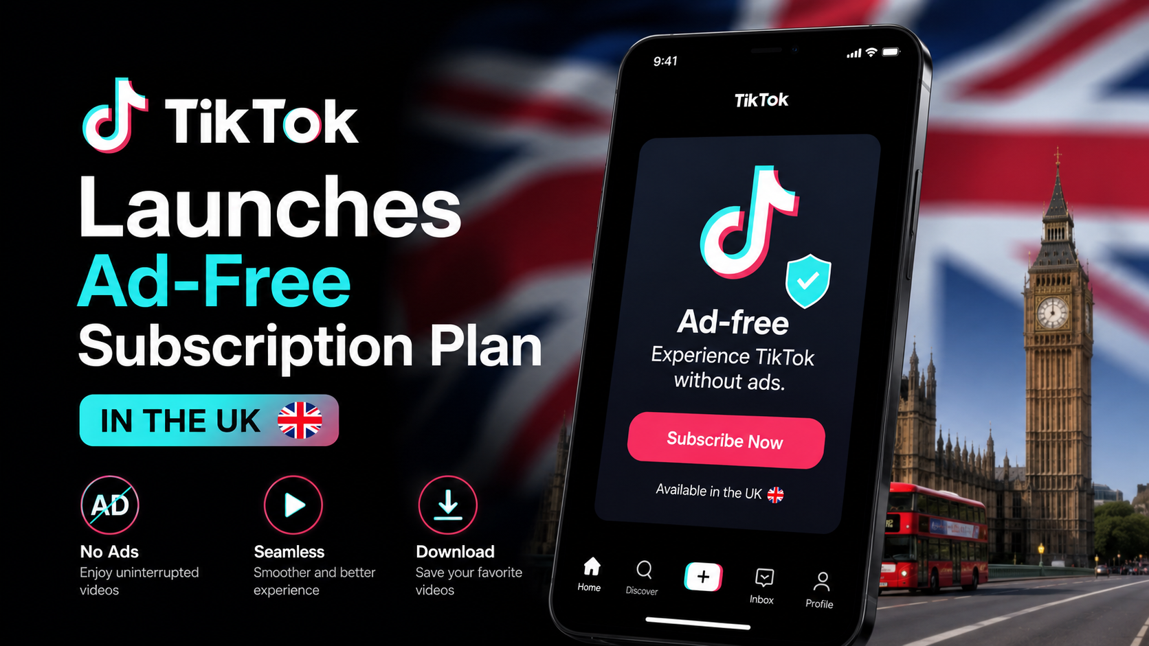 TikTok Launches Ad-Free Subscription Plan in the UK