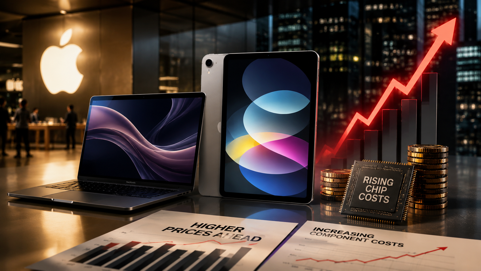 Apple Raises MacBook and iPad Prices Over Rising Chip Costs